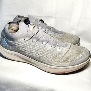 Salomon S-Lab Pulsar Men Size 12 Gray Trail Running Shoes Stretch Lightweight
